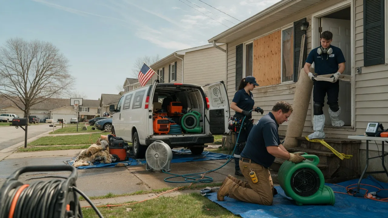 Water Damage Restoration in Hardin, MO near me